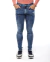 Calça Jeans Zip Off Super Skinny SKY BLEACH C/ RASGO REF 942 na internet