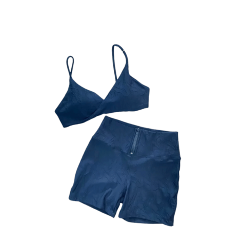 Conj. Shorts com Zíper e Top com Bojo - Preto - comprar online