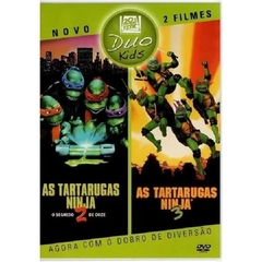 Dvd U - Duo Tartarugas Ninjas 2 e tartarugas Ninjas 3