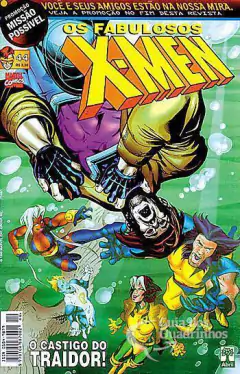 Hq U - Os Fabulosos X Men Nº 44 Ano 1999