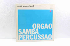 Lp Vinil - Andre Penazzi - Orgao Samba e Percurssao Volume 3