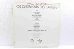 Lp Vinil - Os Originais Do Samba - Sangue Suor e Samba - comprar online