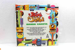 Lp Vinil - Banda Careta - O Rebu Do Samba