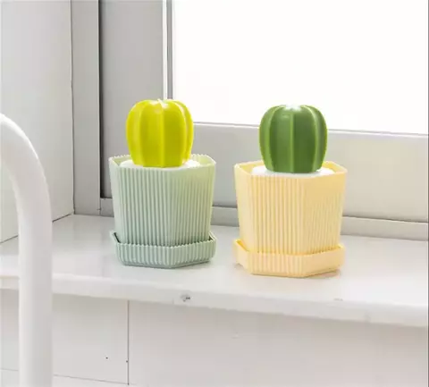 Esponja Desmontable Cactus