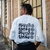 CAMISETA SHUI OVERSIZED MALHA REGISTRO BRANCO