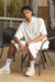 BERMUDA SESS ALFAIATARIA LINHO OFF WHITE na internet