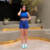 SHORT SHUI BIKER MALHA CLOUD AZUL na internet