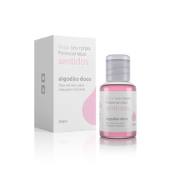 Óleo para Massagem Térmica Beijável - Sentidos - 30 ml