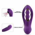 Vibrador VIBE - Estimulador Ondas de Pressão e Penetrador Ponto G - Recarregável - Desbloqueio Feminino 