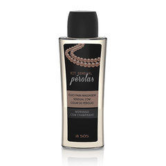 oleo de massagem corporal EFEITO HOT morango com champanhe