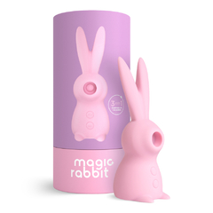 Estimulador de Clitóris Recarregável Magic Rabbit 3 em 1