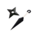 Kunai e Shuriken - Naruto