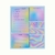 Kit De Notas Autoadesivas Holic Dreamy - Organizador Semanal c/ 7 Blocos X 25 Fls | TRIS holografico aesthetic y2k bloco - comprar online