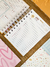 Agenda Mini A6 2025 Vertical - Corações Rosa - loja online