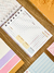 Agenda Mini A6 2025 Horizontal - Rosa com frase - comprar online