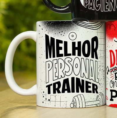 Caneca Presente: "Melhor Personal do Mundo" - comprar online