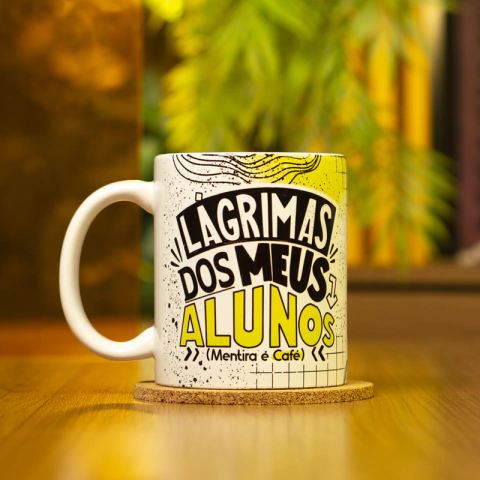 Caneca Personal Trainer: "Lágrimas dos Meus Alunos" - comprar online