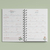 Agenda Permanente: capa verde beija-flor - Amanda Pinheiro Design Criativo