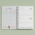 Agenda Permanente: Floral clean - Amanda Pinheiro Design Criativo