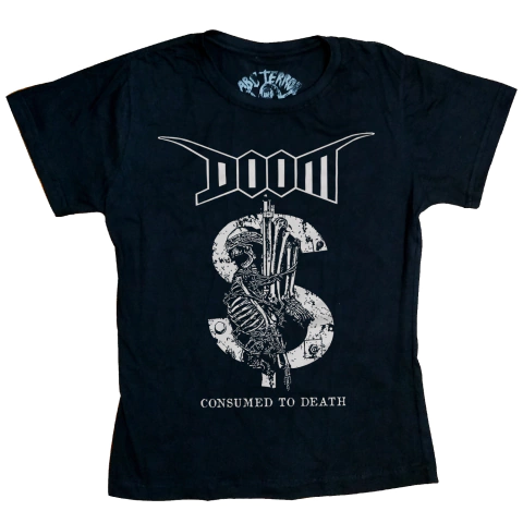 Baby look Doom - Consumed To Death - comprar online