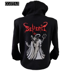 Blusa moletom com capuz Beherit
