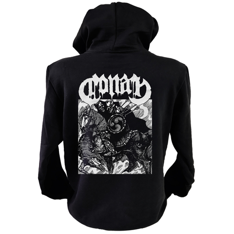 Blusa moletom com capuz Conan