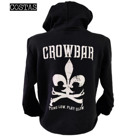 Blusa moletom com capuz Crowbar
