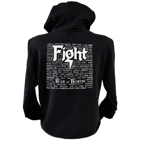 Blusa moletom com capuz Fight - War Of Words