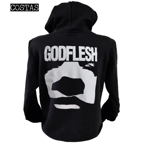 Blusa moletom com capuz Godflesh