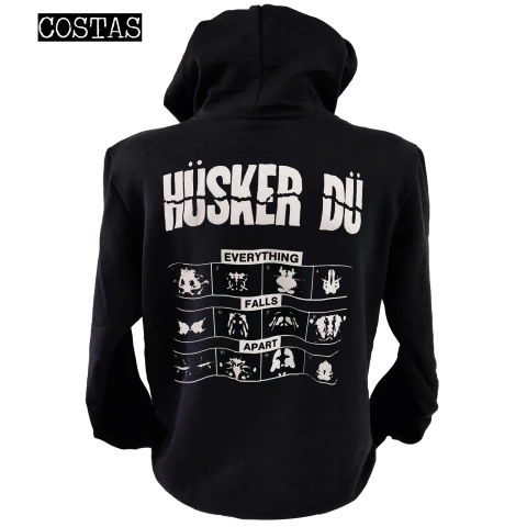 Blusa moletom com capuz Hüsker Dü