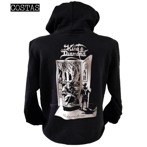 Blusa moletom com capuz King Diamond