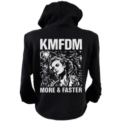 Blusa moletom com capuz KMFDM - comprar online