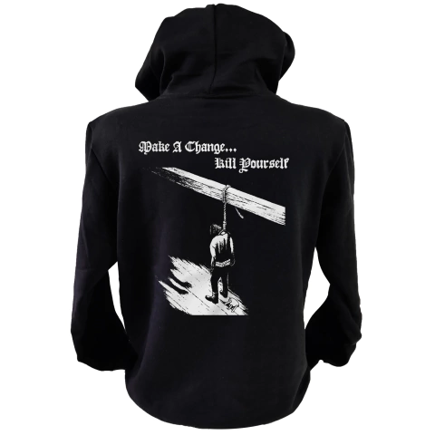 Blusa moletom com capuz Make A Change Kill Yourself