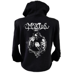Blusa moletom com capuz Mortiis