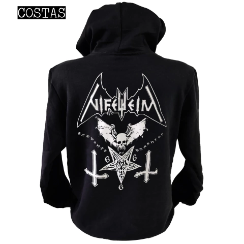 Blusa moletom com capuz Nifelheim