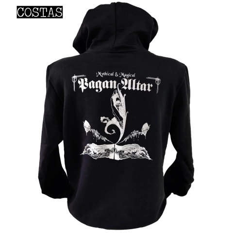 Blusa moletom com capuz Pagan Altar