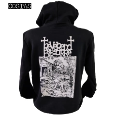 Blusa moletom com capuz Reverend Bizarre