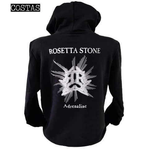 Blusa moletom com capuz Rosetta Stone
