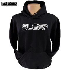 Blusa moletom com capuz Sleep - comprar online