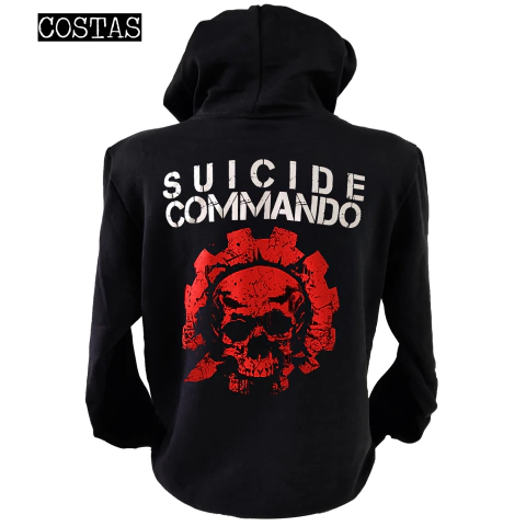 Blusa moletom com capuz Suicide Commando