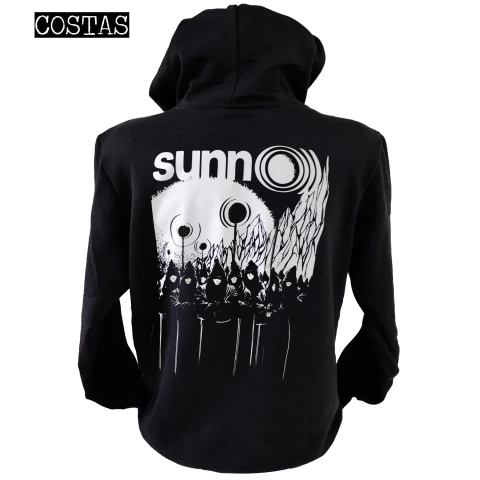 Blusa moletom com capuz Sunn O)))