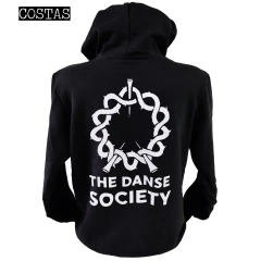 Blusa moletom com capuz The Danse Society