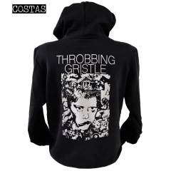 Blusa moletom com capuz Throbbing Gristle