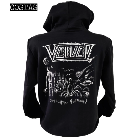 Blusa moletom com capuz Voivod - Synchro Anarchy