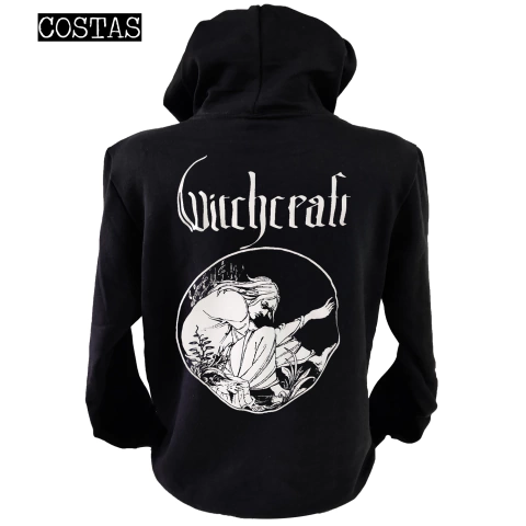 Blusa moletom com capuz Witchcraft