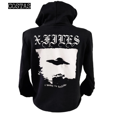 Blusa moletom com capuz X-Files - I Want to Believe
