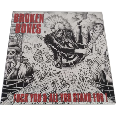 Broken Bones - Fuck You And All You Stand For (Vinil branco) - comprar online