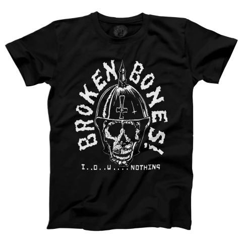 camiseta broken bones punk
