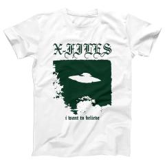 Camiseta X-Files - I Want to Believe (Arquivo X) - comprar online