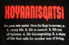 estampa koyaanisqatsi